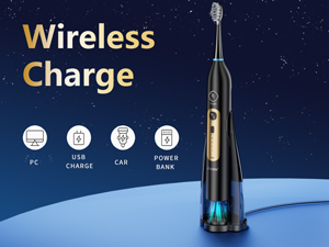 toothbrush and water flosser combo