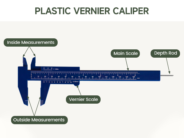 Plastic Vernier Caliper