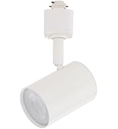East Grove Home Amped Collection LED 10W Track Head 3000K Warm White Energy Efficient in White fo...