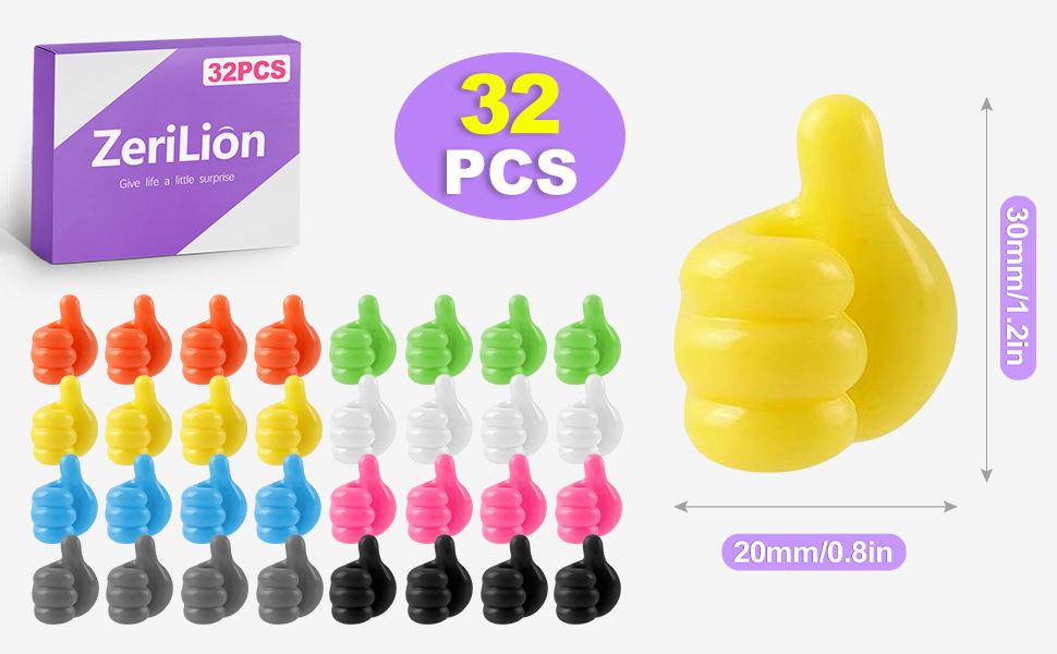 Thumbs Up Wall Hooks