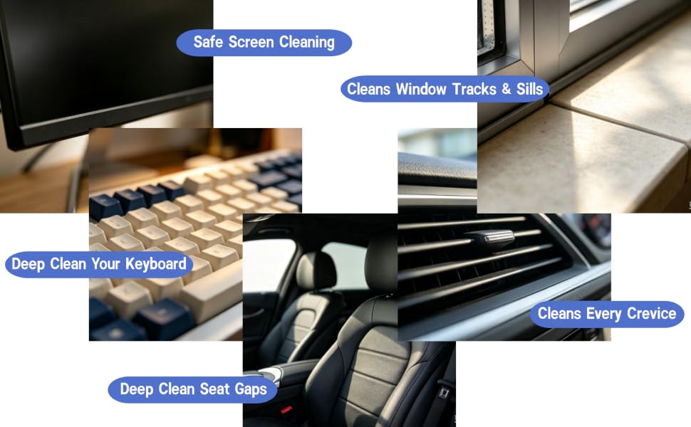 Not Just for Car. Your Ultimate Crevice Cleaner