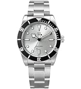 watchdives WD7922 BB54 Mens Watch, VH31 Sweep Second Quartz Watches 37mm Sapphire Crystal Luxury ...