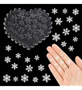 Mini Tiny Snowflake Resin Silicone Mold Cute Miniatures Snowflake Epoxy Casting Mold for DIY Resi...