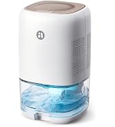 Dehumidifier, 35 OZ Small Dehumidifiers for Bedroom, Quiet Dehumidifier with Auto Defrost, Auto S...