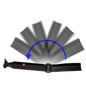 Handle With Adjustable Bending Angle