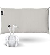 GroundLuxe Organic Grounding Pillowcase in Beige - King Size