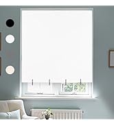 Blackout Roller Shades for Indoor Windows Doors No Drill Cordless Blinds Screen Portable Window C...
