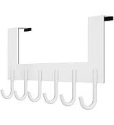 WEBI Over The Door Hook for Hanging Door Hanger:Over The Door Towel Rack,Door Coat Hanger Over Th...