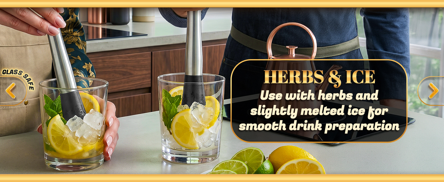 mortar for drinks muddler bar tool and bowl muddlet homemade lemonade supplies bar muddler set