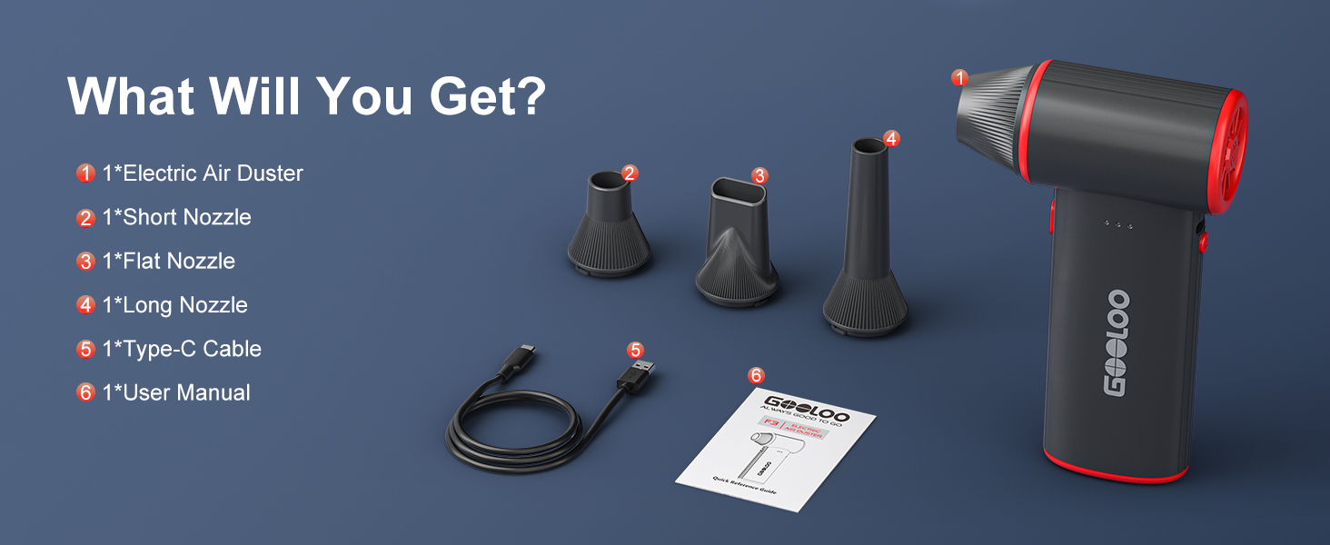 Package list; multiple nozzles