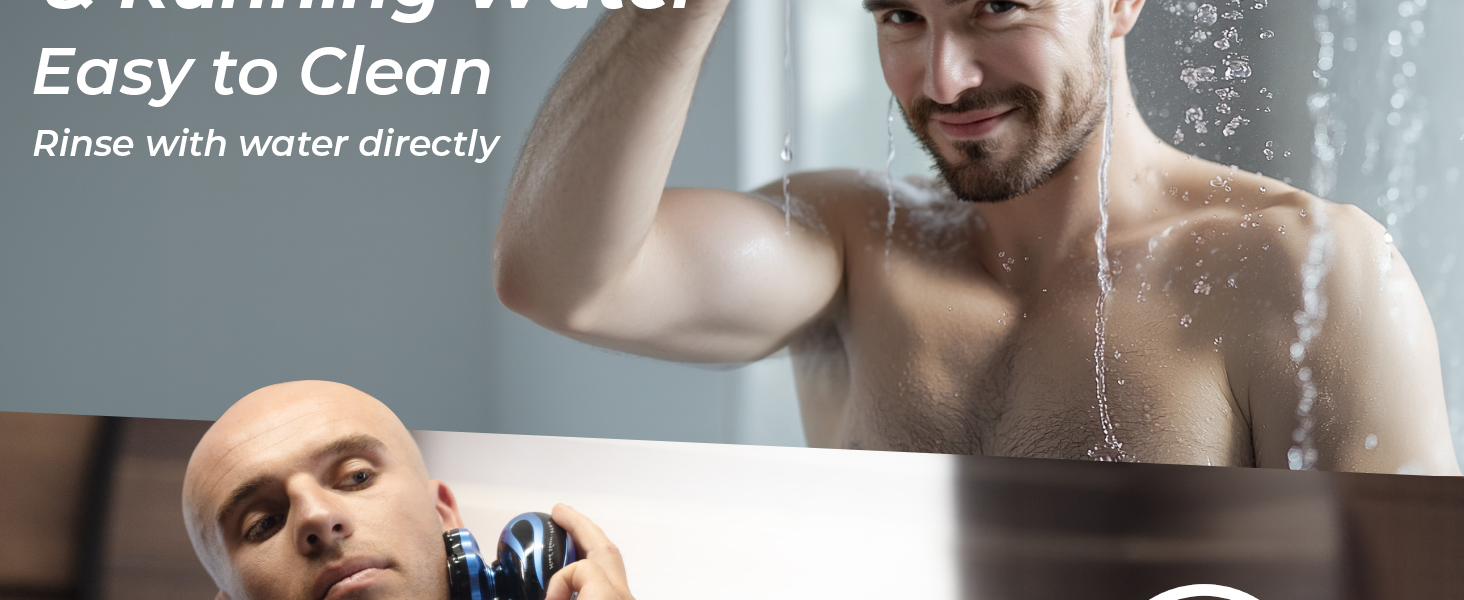 Resists Splashing & Running Water Easy to Clean Rinse with water directly