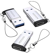 USB C Female to USB A Male Adapter Type C Charger Connector for Apple MagSafe Watch 7/8 to USB Wa...