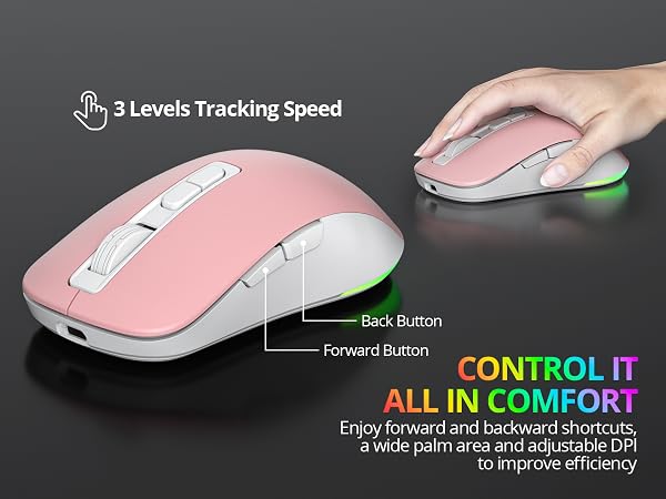 wireless keyboard and mouse rechargeable