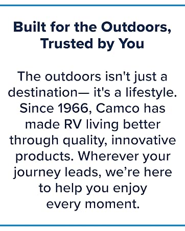 Camco has made RV living better through quality, innovative products.