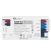 ESP32 WLED LED Strip Light Controller 15A Fuse Music Mic DIY Dynamic Lighting UART USB-C Download...
