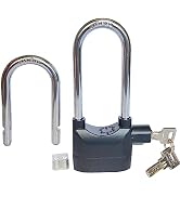 LianShi Long Cross-Beam Alarm Lock 110dba Universal Security Alarm Lock System Anti-Theft for Doo...