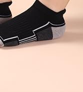 SeeyAN Kids Socks Boys Ankle Athletic Socks Half Cushioned Low Cut Sport Cotton Breathable Socks ...