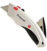 Proferred T54001 Retractable Utility Knife, 6"
