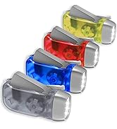 BFVV Hand Crank Flashlight for Emergency Crank Flashlights Powerful Emergency Light Safety Tool S...
