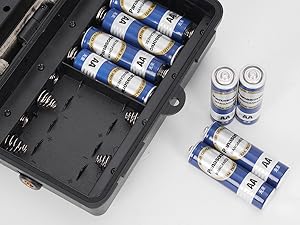 Installation of batteries