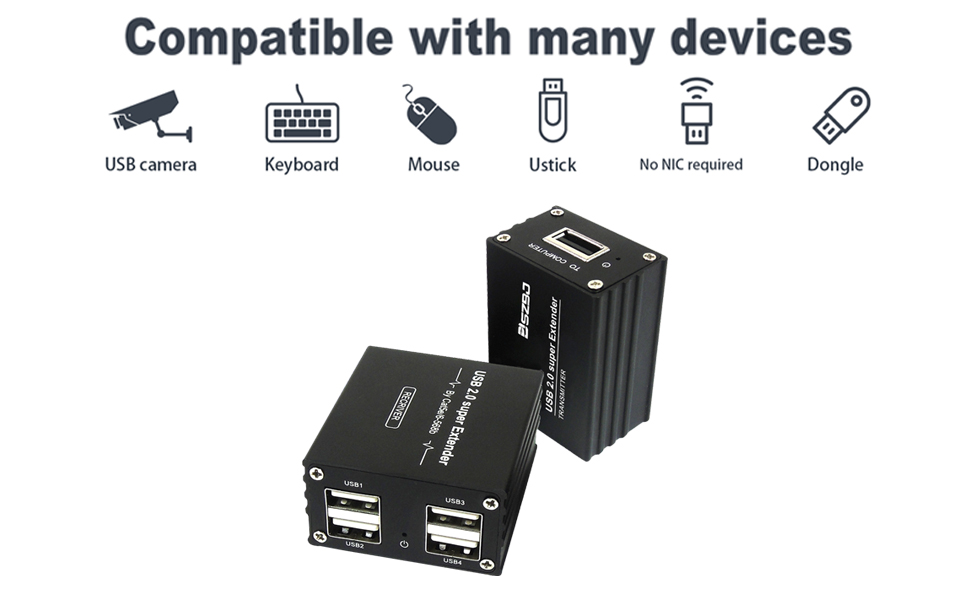 USB Extender Over RJ45