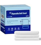Disposable Bath Towels, Large Disposable Towel Tablets Disposable Towels Portable Thick Paper Tow...