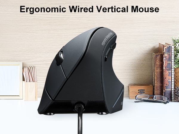 ergonomic mouse wired