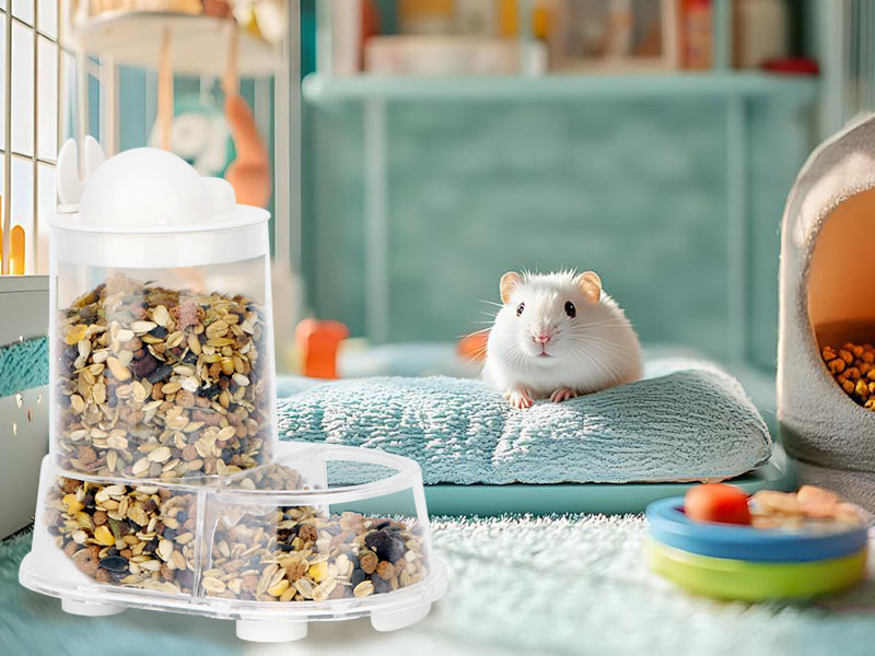 Hamster Feeder Food Bowl