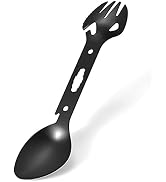 DZRZVD Camp Multi-Function Flatware-Stainless Steel Spoon Fork Knife-Matching Bottle OpenerCan Op...