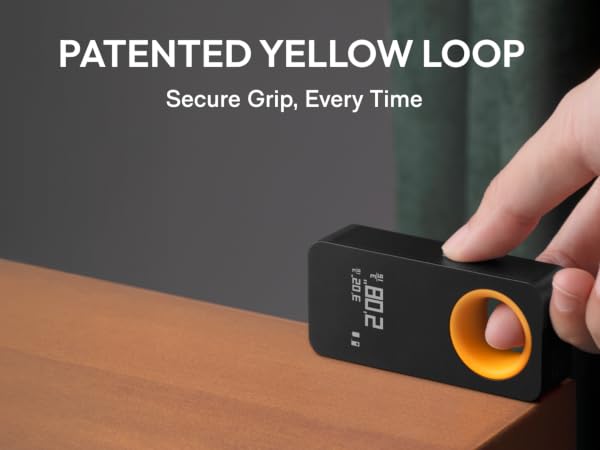 HOTO Pocket-Size Laser Measuring Tool, EDC Gadget Birthday Gift for Men Dad