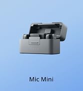 DJI Mic Mini (2 TX + 1 RX + Charging Case), Ultralight, Detail-Rich Audio | 48h Use, Noise Cancel...