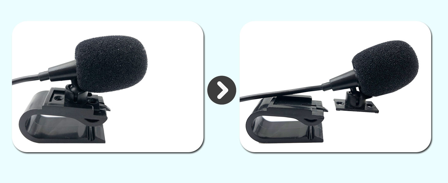2.5mm External Car Microphone for Pioneer