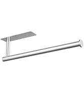 Paper Towel Holder - Eolax Under Cabinet Paper Towel Bar for Kitchen, Wall Mount Self Adhesive or...