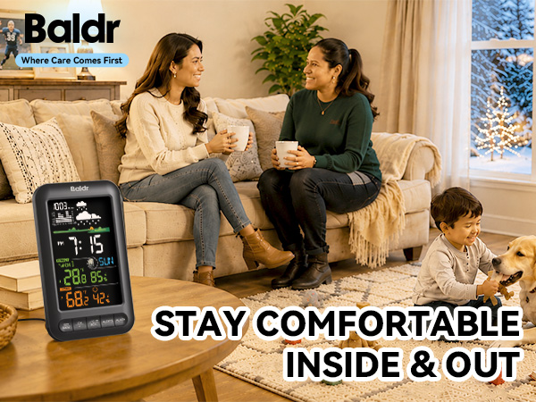 Scenarios for Using a Weather Station in the Living Room
