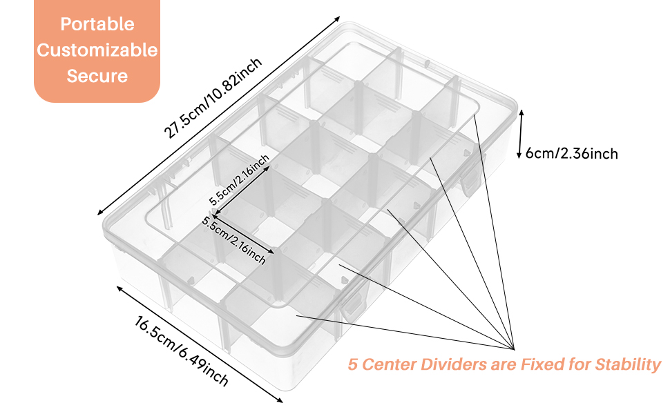 clear boxes for storage,seed box organiser,screw box organiser,craft boxes with compartments