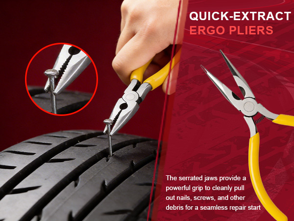 motorcycle tire repair kit