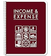 BookFactory Income and Expense Log Book /Tracker/Small Business Ledger Book/Accounting & Bookkeep...