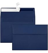 50 Packs 5x7 Envelopes, A7 Envelopes, 5x7 Envelopes for Invitations, Printable Invitation Envelop...