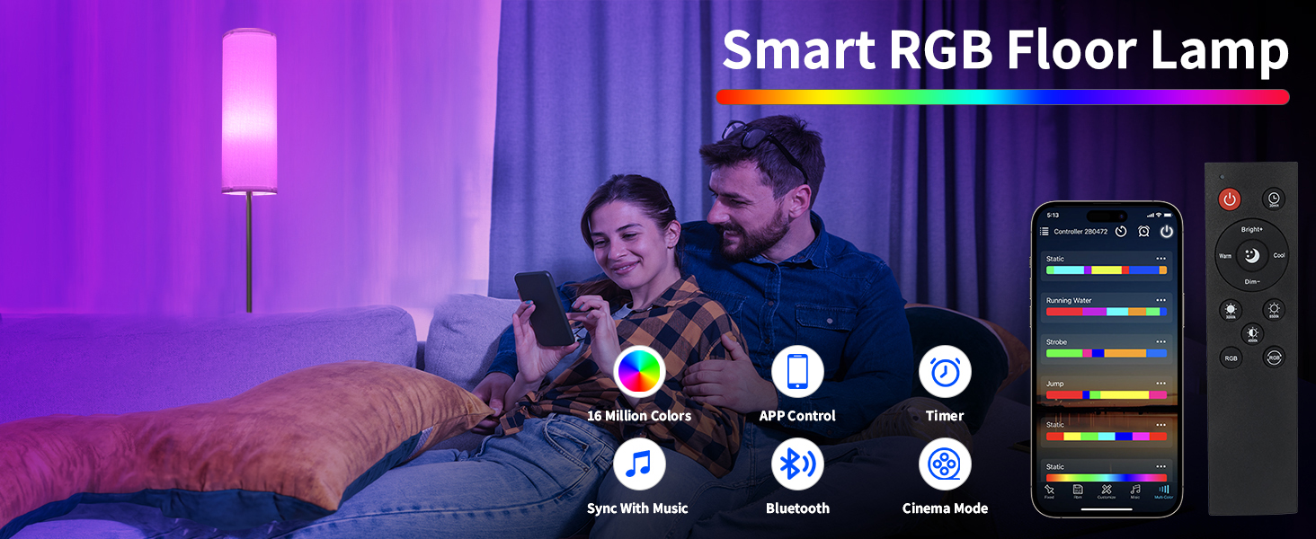 Smart RGB Floor Lamp