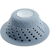 SlipX Solutions Dome Drain Protector for Shower & Tub, Fits Over Drains to Prevent and Stop Clogs...