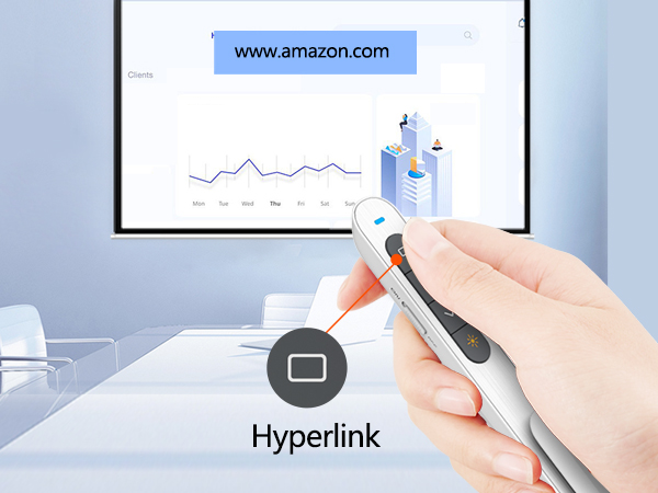 Norwii N27 long-range-presentation-clicker-hyperlink