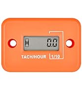 Jayron Tach Hour Meter Digital LCD Inductive Tachometer No Battery Powerful Timing RPM Measuring ...