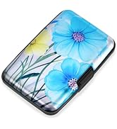 Mayski Credit Card Holder, RFID Blocking, Aluminum Alloy Hard Case, Small Mini Business Metal Wal...
