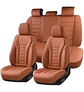 Coverado Car Seat Covers Full Set, Seat Covers for Cars, Front Seat Covers and Back Seat Cover Wa...