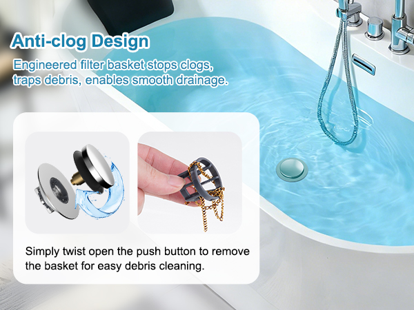 bathtub drain stopper