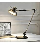 OTUS Brass Desk Lamp for Home Office | Gesture On/Off & Touch Control | Warm Dimmable Eye-Care LE...