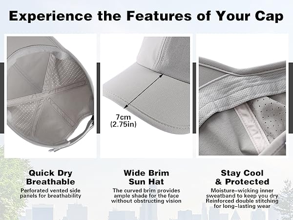 mens sun hat baseball cap fishing hat