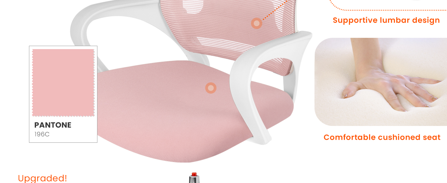 Comfortable Cushioned seat for long hours