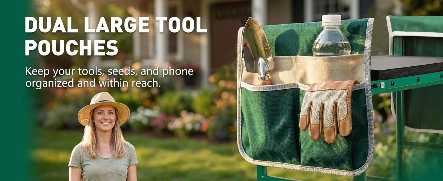Rifpod Garden Kneeler and Seat Green