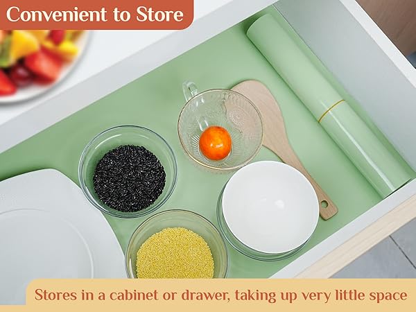 Stores in a cabinet or drawer, taking up very little space